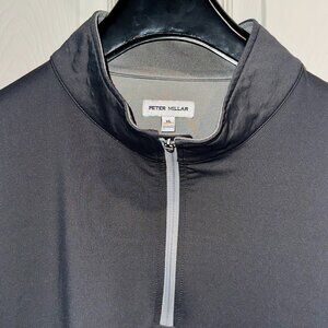 Peter Millar Perth Performance Quarter-Zip – Men’s XL – Iron